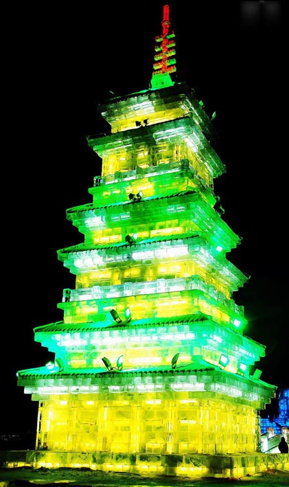 哈尔滨冰建搭建施工 冰雕雪雕