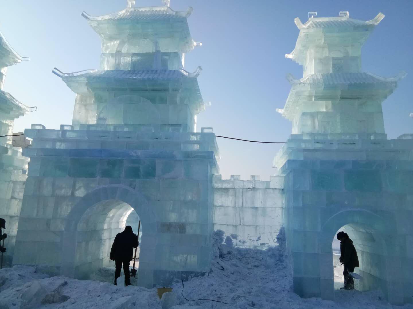 哈尔滨冰建搭建施工 冰雕雪雕