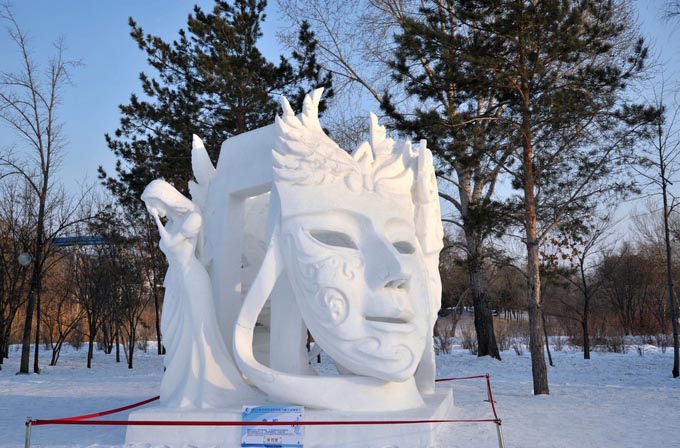雪雕工程1