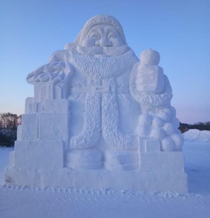 哈尔滨大型雪雕工程制作  室外造雪