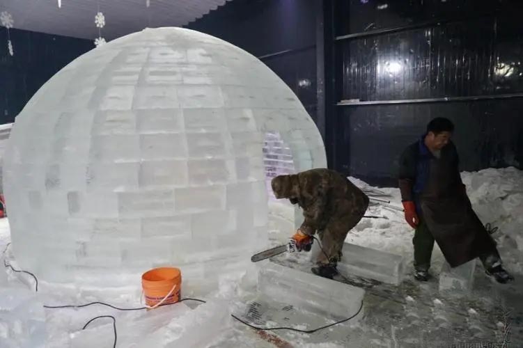 哈尔滨冰雪造型定做施工 冰雕制作